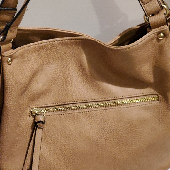 Big Budda CREAM AND PEACH tote. - Picture 4 of 16